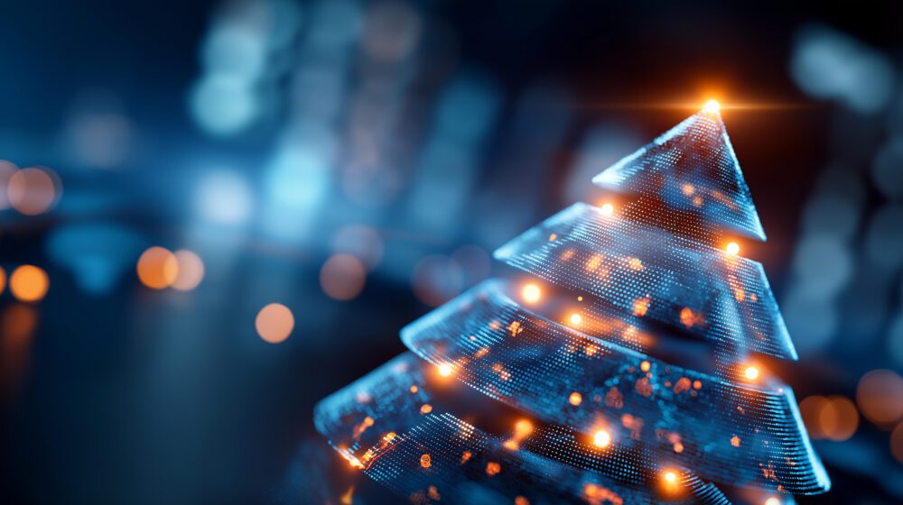 Abstract bright visualization of a financial fraud and Ponzi scheme investigation concept a glowing transaction pyramid diagram with flagged fraudulent node indicators collapsing
